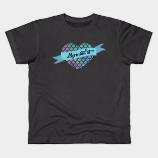 Mermaid at heart Kids T-Shirt